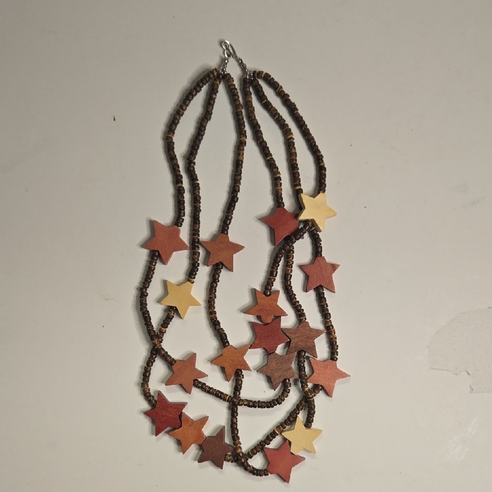 Multicolor Beaded Necklace Buddle - image 2